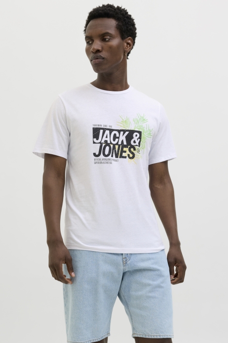 Jack & Jones jjjaxon tee ss crew neck